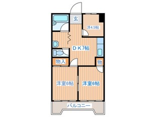 ステーションコート錦町の物件間取画像